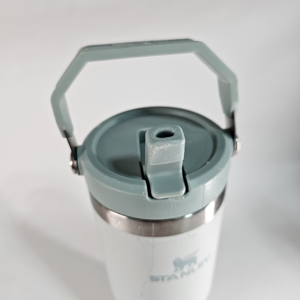 Stanley MIST The IceFlow Flip Straw Tumbler 30oz Light Blue Insulated Cup Handle - Picture 3 of 10